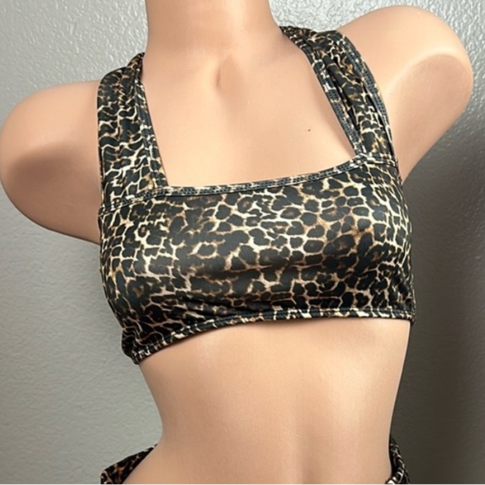 NEW Leopard Print Pole Dance Top